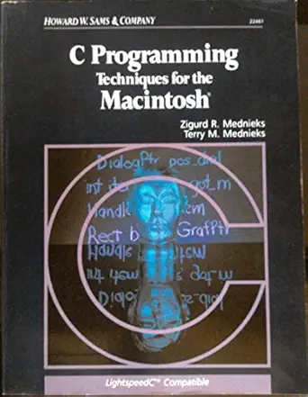c programming techniques for the macintosh 1st edition zigurd r mednieks ,t m schilke 0672224615,