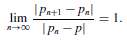 Suppose that {pn} is super linearly convergent to p. Show