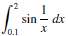 Sketch the graphs of sin(1/x) and cos(1/x) on [0.1, 2].