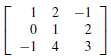 Determine which of the following matrices are nonsingular, and compute