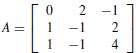 Consider the following matrices. Find the permutation matrix P so