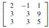 Factor the following matrices into the LU decomposition using the