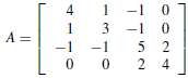 Use the LDLt Factorization Algorithm to find a factorization of