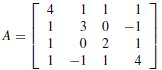 Use the LDLt Factorization Algorithm to find a factorization of