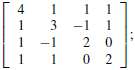 Find the first three iterations obtained by the Power method