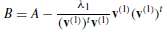 Assume that the largest eigenvalue Î»1 in magnitude and an