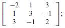 Find the first three iterations obtained by the Symmetric Power