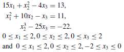Use the answers obtained in Exercise 4 as initial approximations