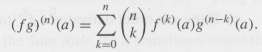 Suppose that n ˆŠ N and f, g are real
