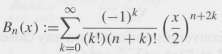 Let n > 0 be a fixed nonnegative integer and
