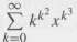Find the interval of convergence of each of the following