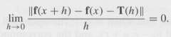 For each of the following functions f, find the matrix