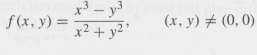 Prove that each of the following functions has a limit