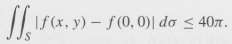 Suppose that f: Î²3(0, 0) †’ R is differentiable with