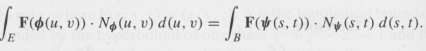Suppose that Ïˆ{B) and Ï•(E) are Cp surfaces and that