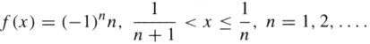 Let ((, A, Î¼) = ((0, 1], B(0, 1], ()