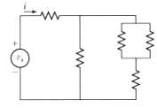 Determine the equivalent resistance Rc of the circuit shown in