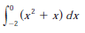 Use the form of the definition of the integral given