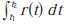 (a) State the Net Change Theorem.
(b) If r(t) is the