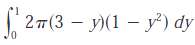 Each integral represents the volume of a solid. Describe the