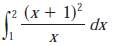 Evaluate the integral.a.b. c.