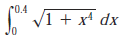 Use series to approximate the definite integral to within the