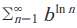 Find all positive values of b for which the series
converges.