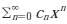 If the radius of convergence of the power series 