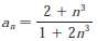 Determine whether the sequence is convergent or divergent. If it