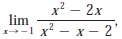 Guess the value of the limit (if it exists) by