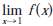 For the function f whose graph is given, state the