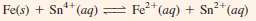 Calculate the equilibrium constant Kc for the following reaction from