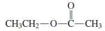 Consider the following formulas of two esters:
One of these is