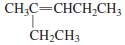 If there are geometric isomers for the following, draw structural