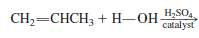 Complete the following equation, giving only the main product.