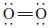 Dioxygen, O2, has sometimes been represented by the electron-dot formula
Note,