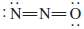Below are three resonance formulas for N2O (nitrous oxide). Rank