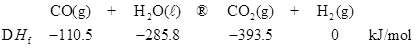 What is the enthalpy of reaction for this chemical equation?