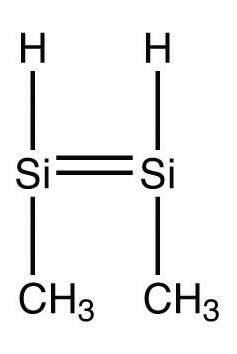 Draw the silicone made from this monomer.