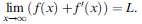 Let f be differentiable on (0, 1) and suppose that