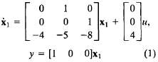 Consider the two systems
and
(a) Using the tf function, determine the