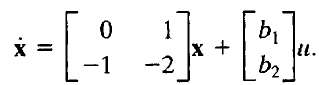 A system has a matrix differential equationWhat values for h1