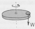 The sketch shows a coin at the edge of a