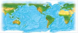 The average depth of the Pacific Ocean is 14,040 ft.