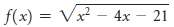 Find the domain of the function
a. 
b.