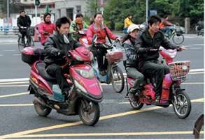 In 2009, electric bike sales in China totaled 21.0 million.