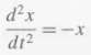 Write the velocity v in terms of the derivative of