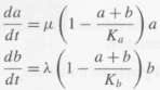 Graph the null clines in the phase plane and find