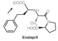 Enalapril is an anti-hypertension 