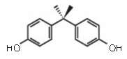 Bisphenol A is widely used as a building block in